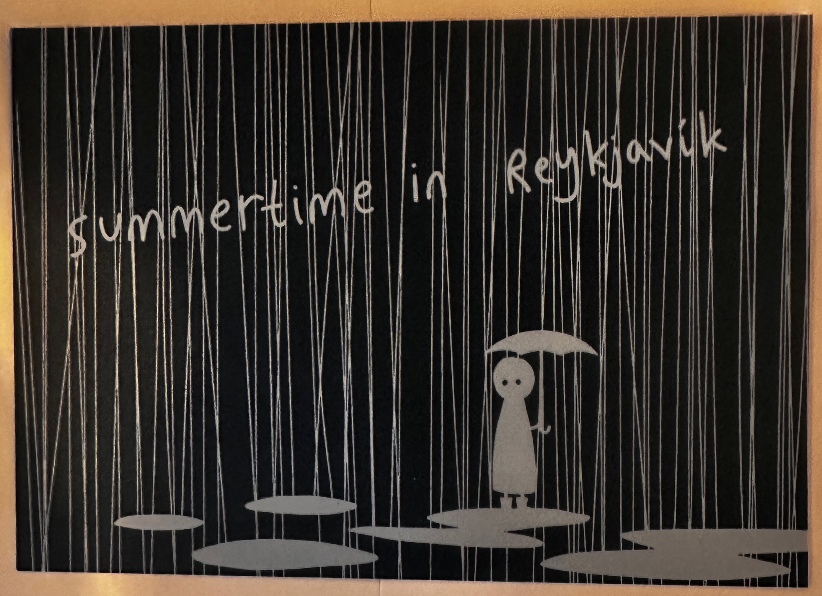 Postcard A6 - Hugleikur Dagsson
